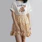 Summer Floral Tiered Skirt (3 Colors)