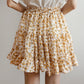 Summer Floral Tiered Skirt (3 Colors)