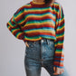 Stripe Sweater (Rainbow)