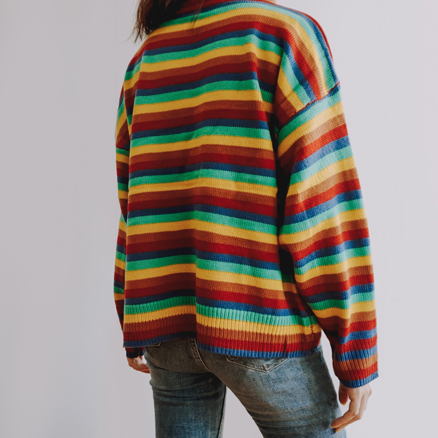 Stripe Sweater (Rainbow)