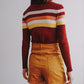 Sunset Stripe Mock Neck Sweater (3 Colors)