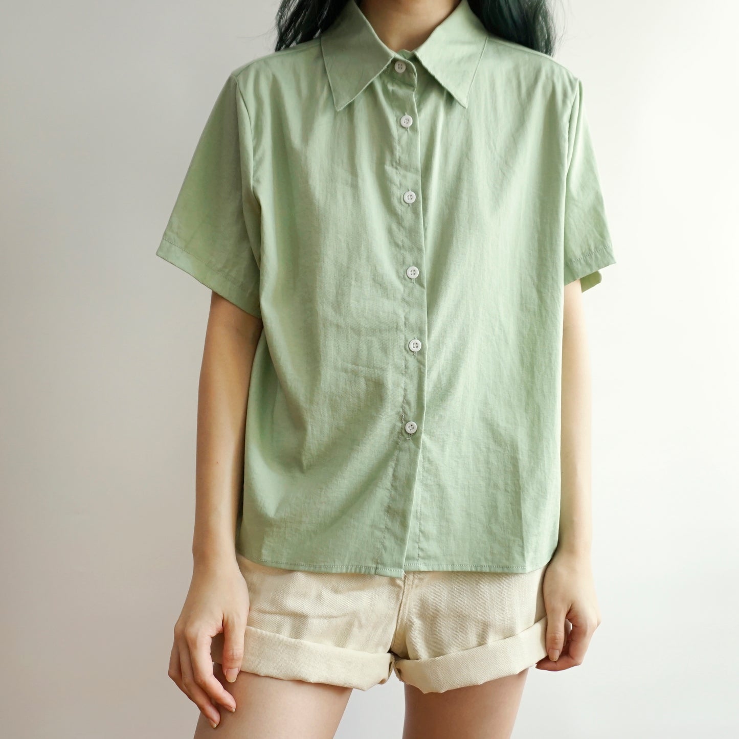 Candy Button Up Shirt (5 Colors)