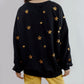 Starry Sequin Sweater (Black)