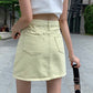 Spring Denim Mini Skirt (5 Colors)