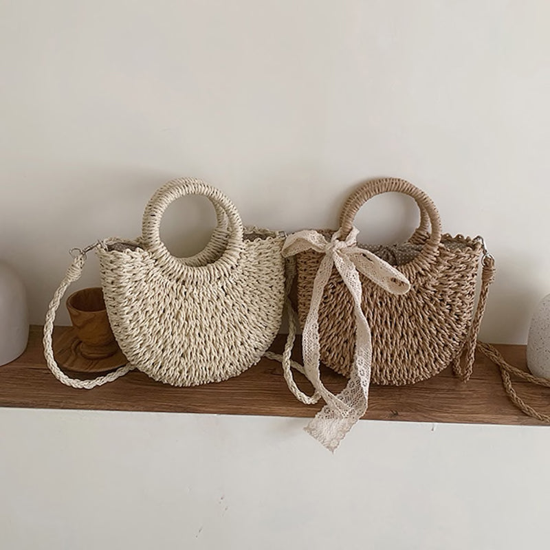 Essential Straw Bag (2 Colors)