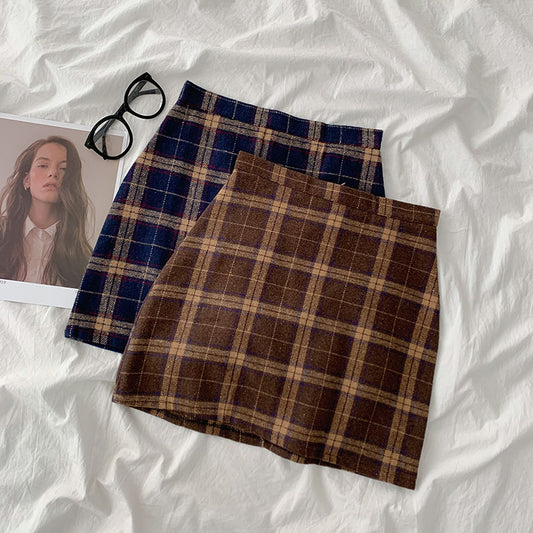 Oxford Plaid Mini Skirt (2 Colors)