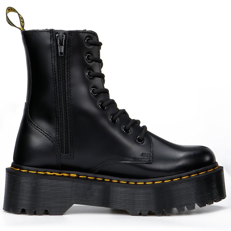 Platform on sale army boots