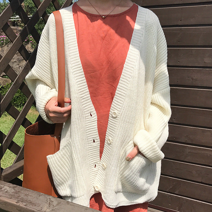 Knitted Cardigan (4 Colors)