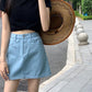 Spring Denim Mini Skirt (5 Colors)