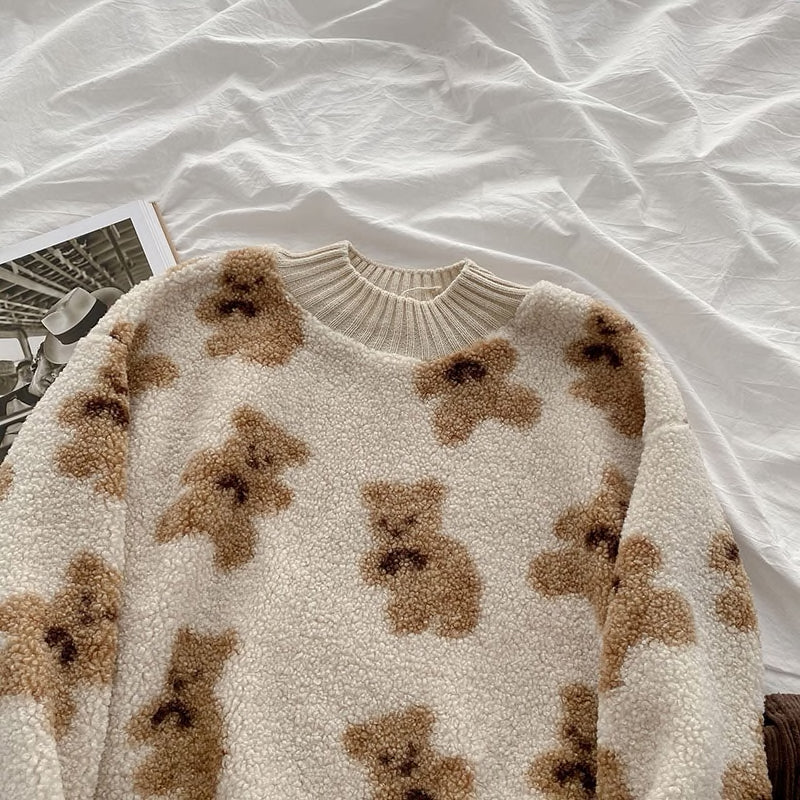 Teddy Bear Sweater (3 Colors)