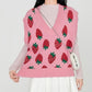 Strawberry Vest (Pink)