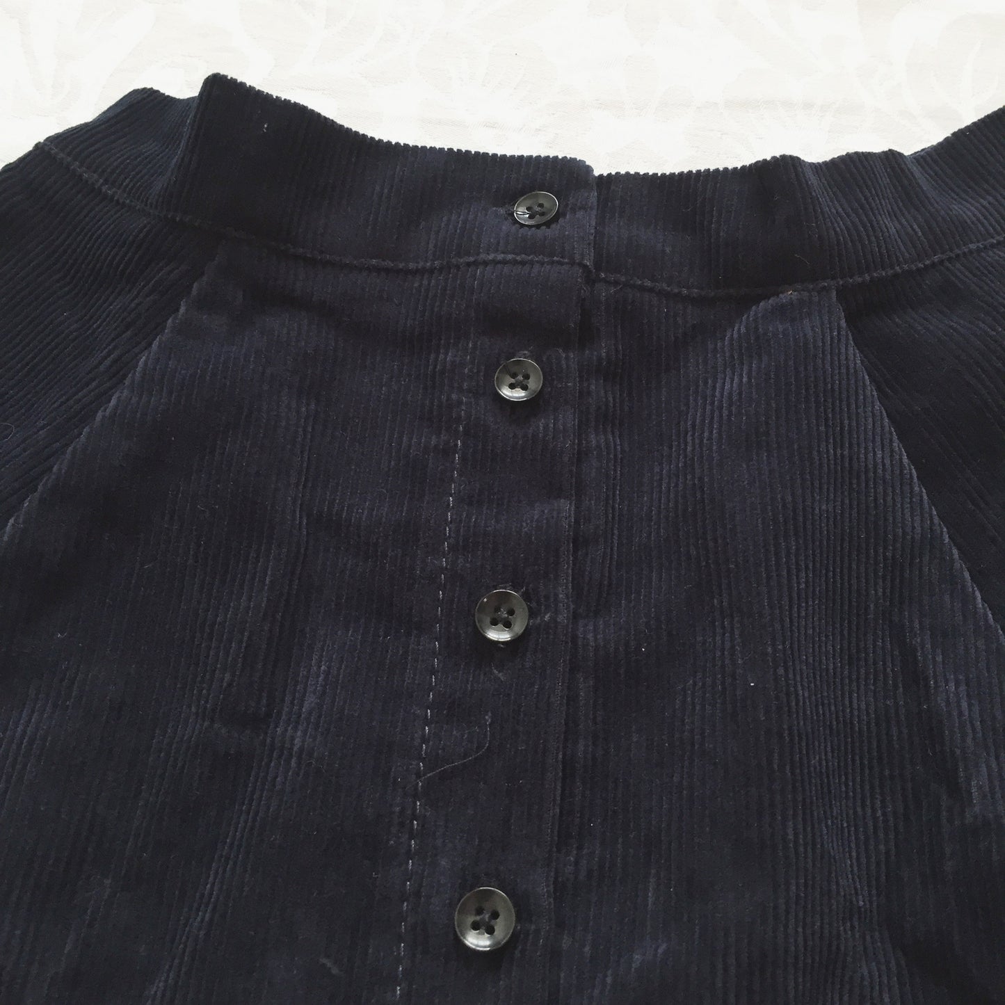 Corduroy Button Up Skirt (3 Colors)