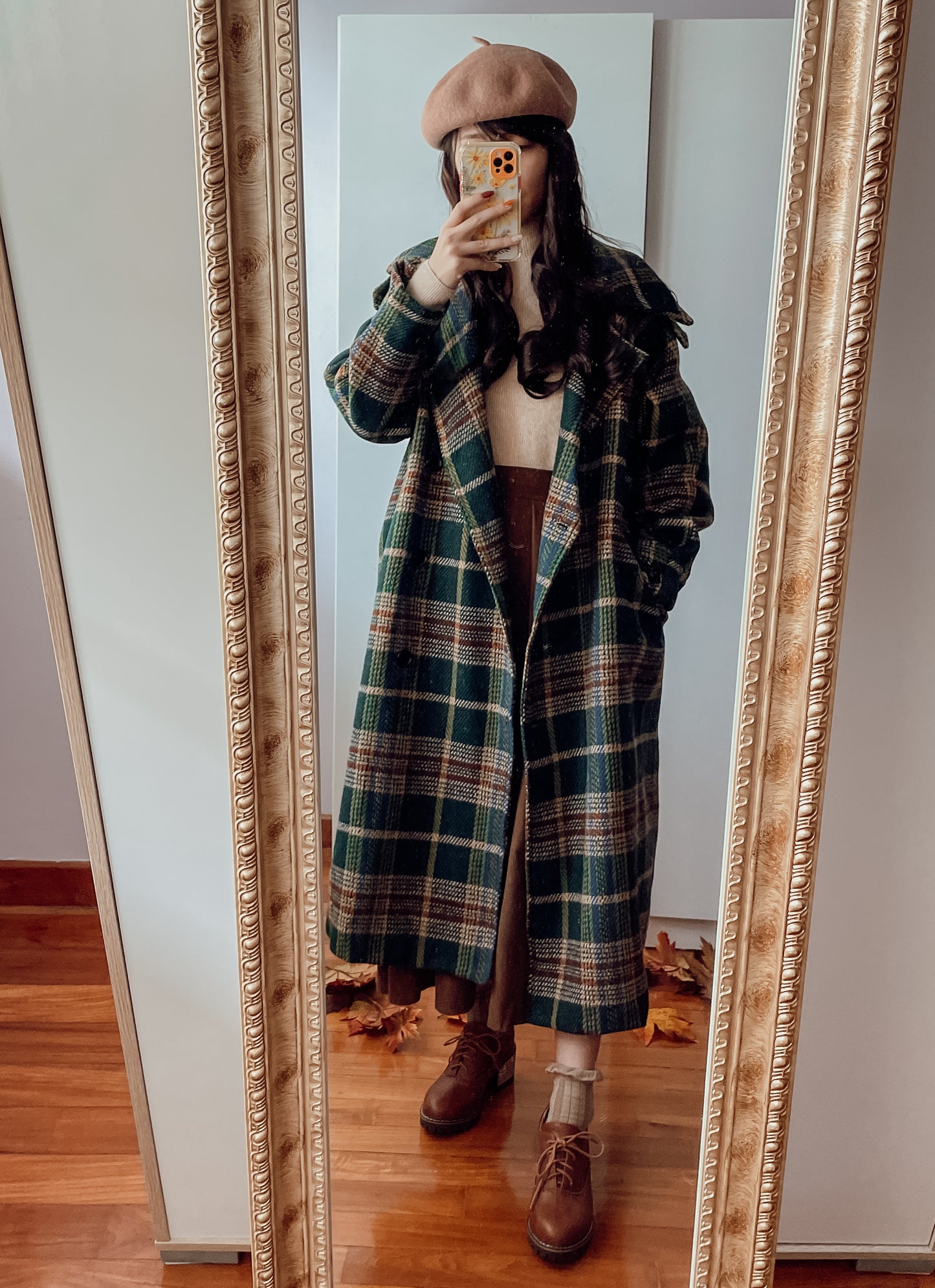 Forest Plaid Coat (2 Colors)