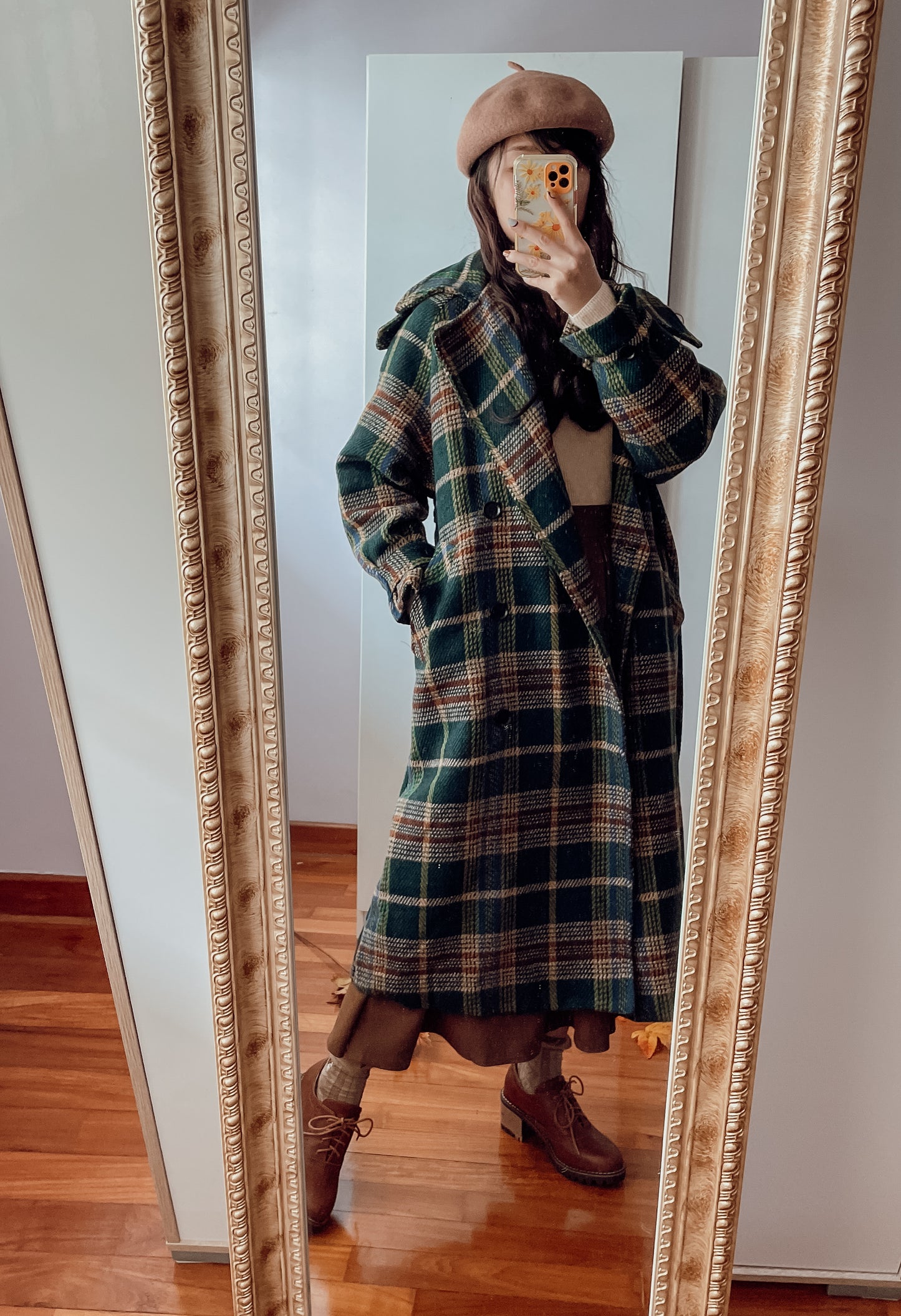 Forest Plaid Coat (2 Colors)