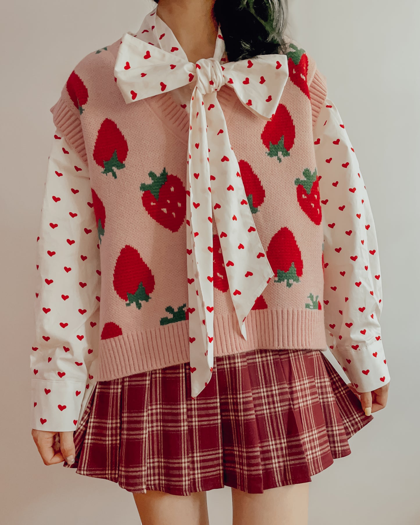 Strawberry Vest (Pink)