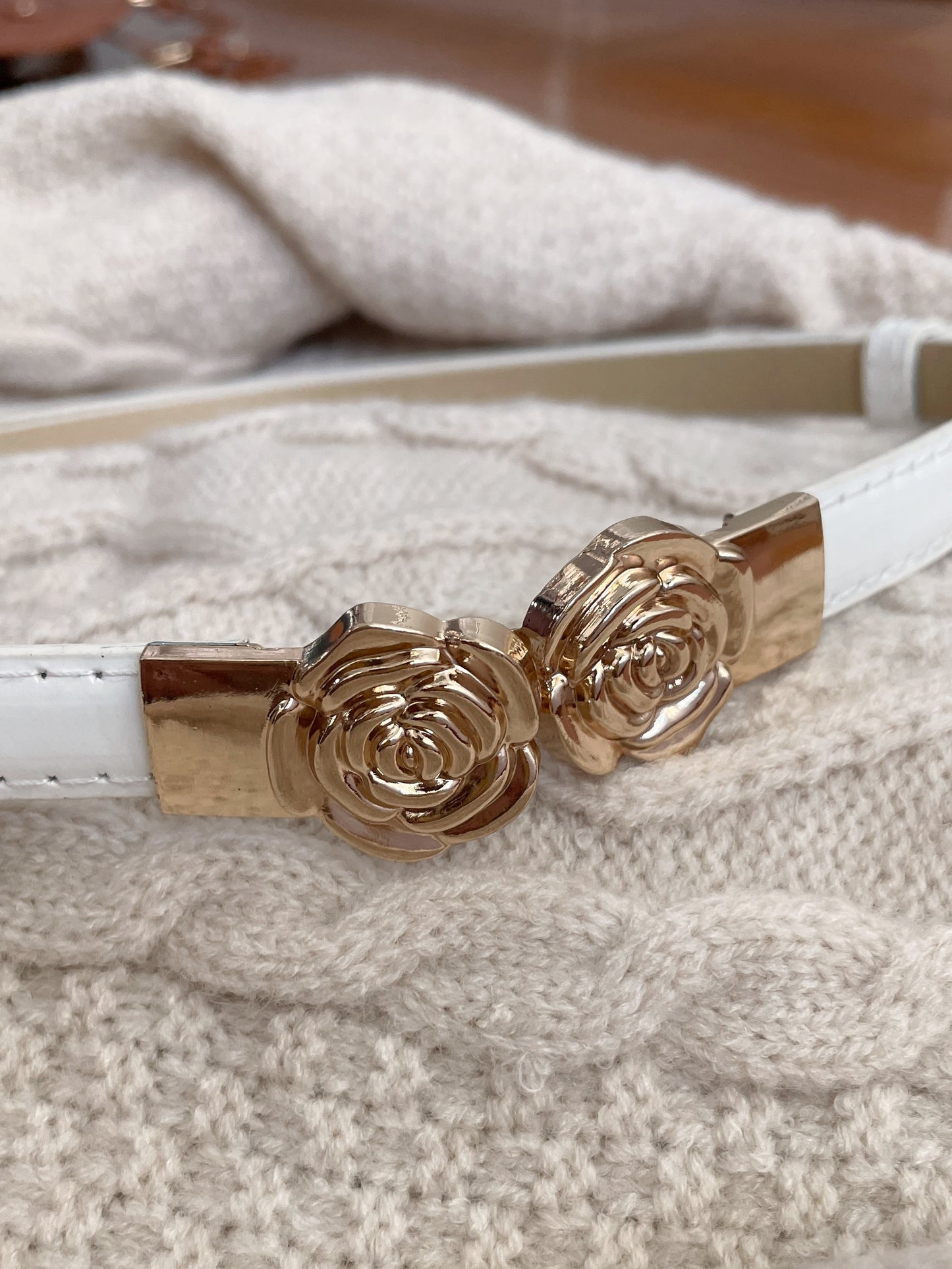 Vintage Rose Belt (4 Colors)