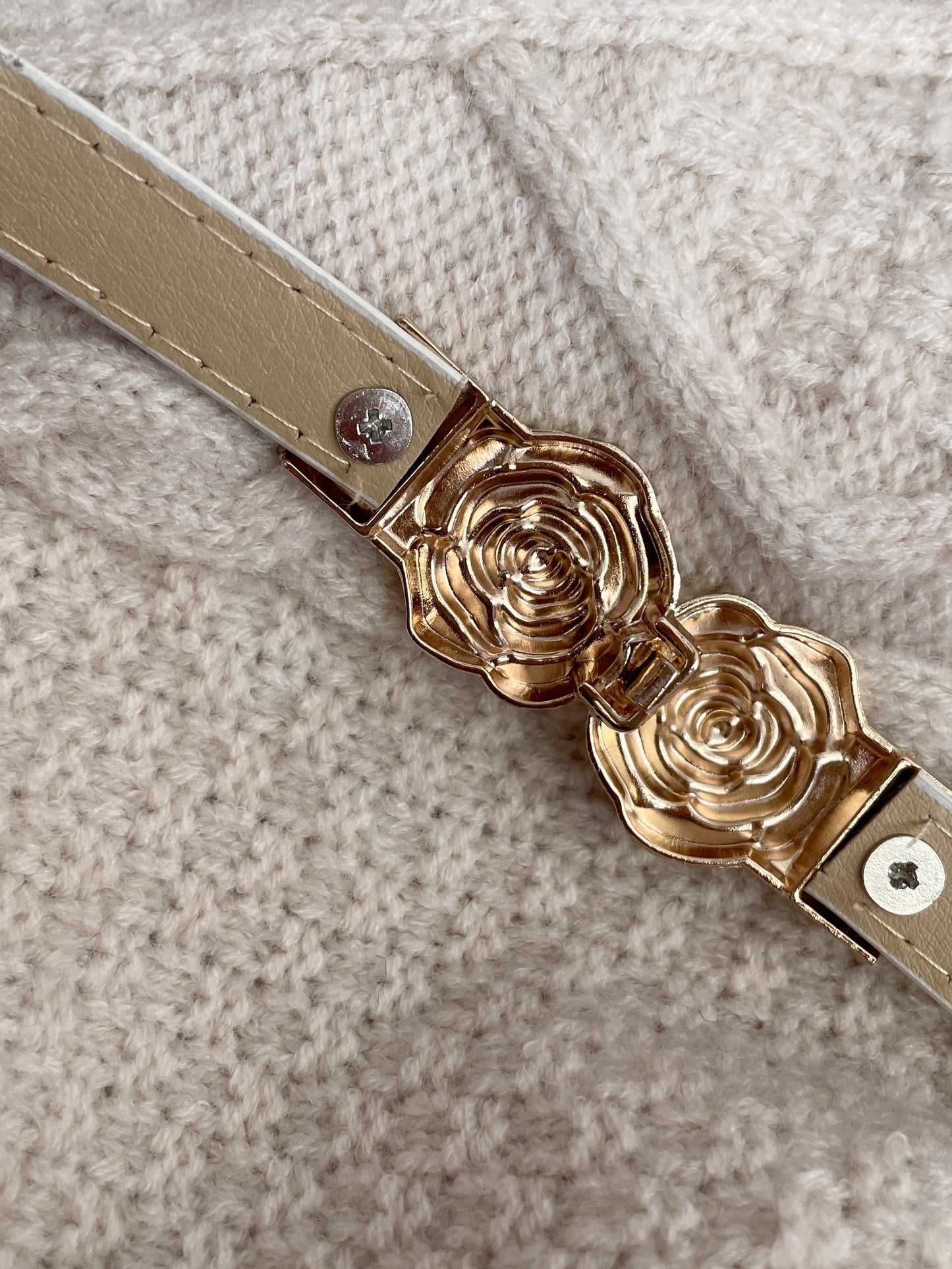 Vintage Rose Belt (4 Colors)