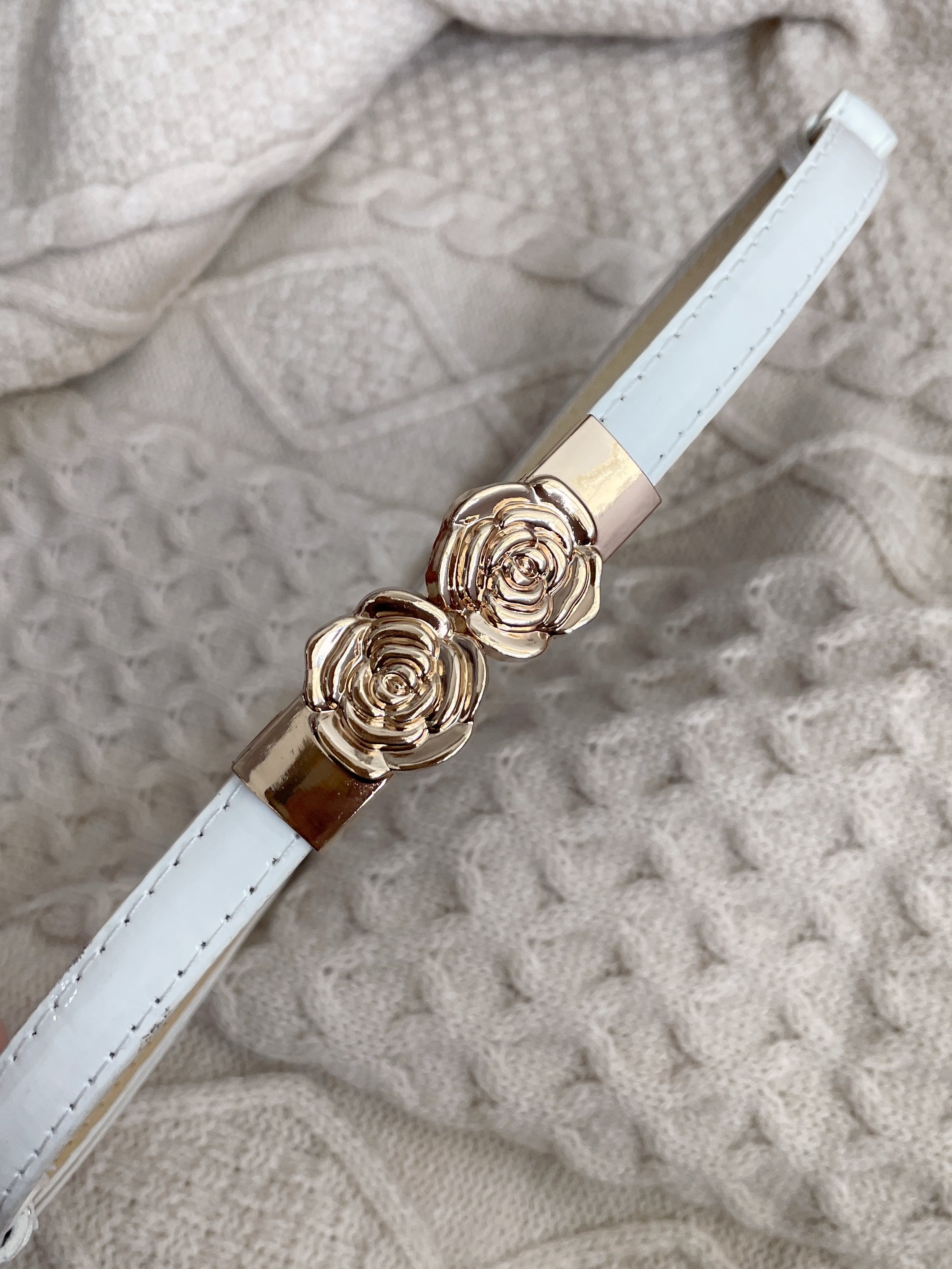 Vintage Rose Belt (4 Colors)