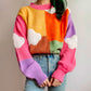 Candy Colorblock Cloud Sweater (Multicolor)