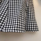 Houndstooth Twirl Skirt (2 Colors)