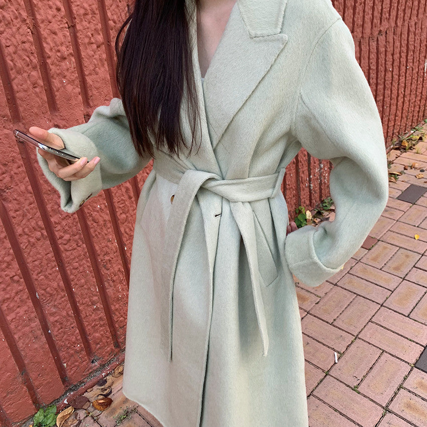 Cuffed Sleeve Coat (3 Colors)