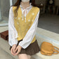 Embroidered Daisy Vest (6 Colors)