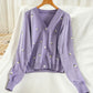 Daisy Embroidered Cardigan (6 Colors)