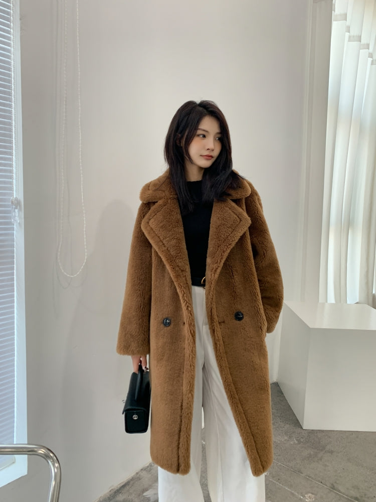 Cozy Teddy Wool Coat (12 Colors)