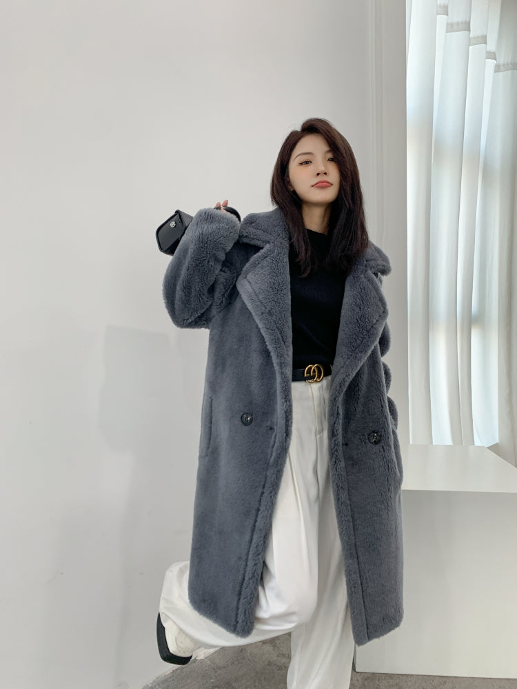 Cozy Teddy Wool Coat (12 Colors)