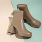 High Ankle Platform Boots (3 Colors)