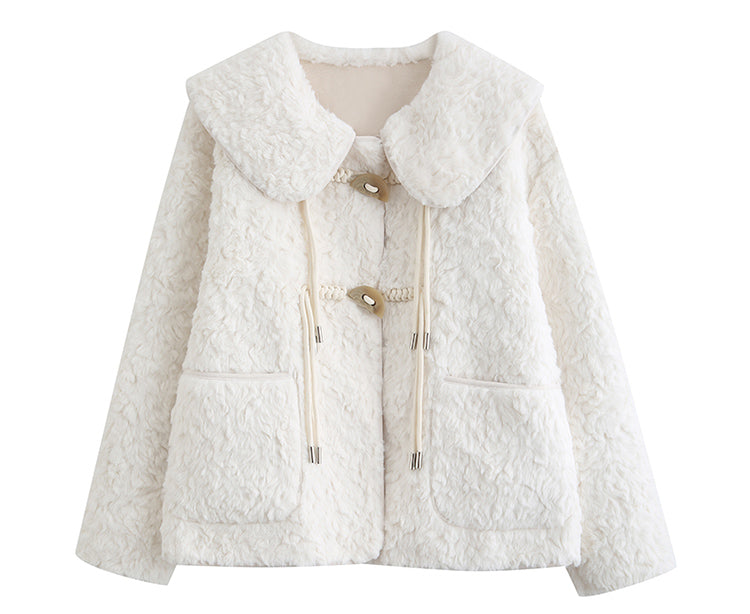 Little Lamb Teddy Coat (2 Colors)