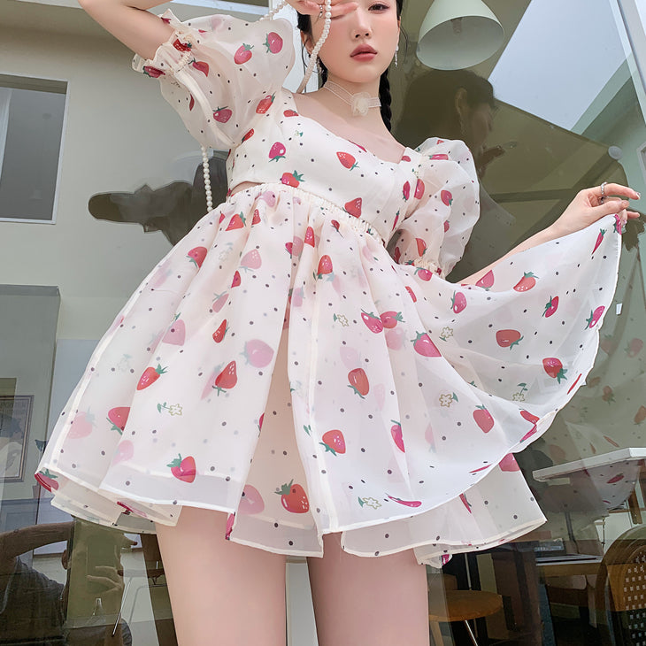 Puff Sleeve Tiered Shirt Dress (5 Colors) – Megoosta Fashion