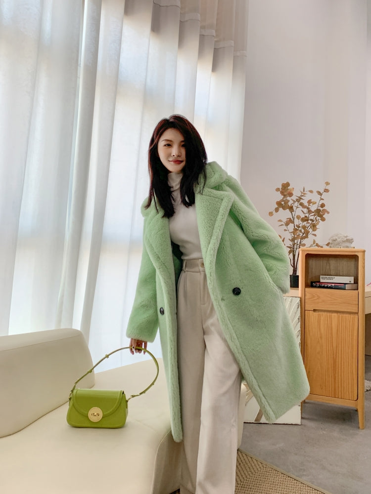 Cozy Teddy Wool Coat (12 Colors)