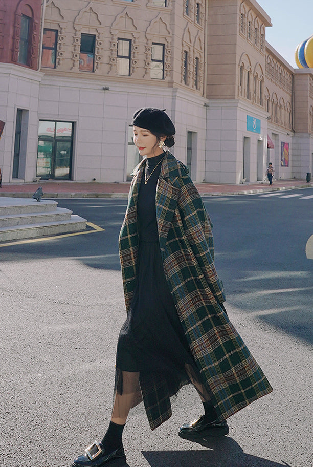 Forest Plaid Coat (2 Colors)