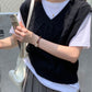 Everyday Cable Knit Vest (6 Colors)
