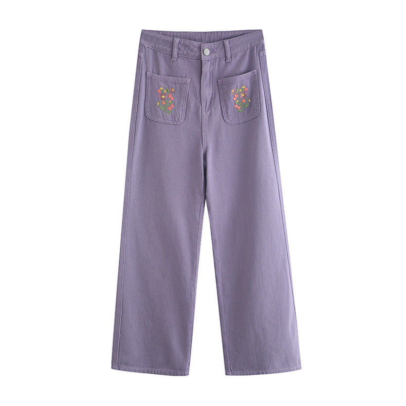 BRAND Designer PURPLE Jeans For Men Women Pants Summer Hole Hight Quality  Embroidery Purple Jean Denim Trousers Mens Purple Jeans Wo 589 From 40,36 €