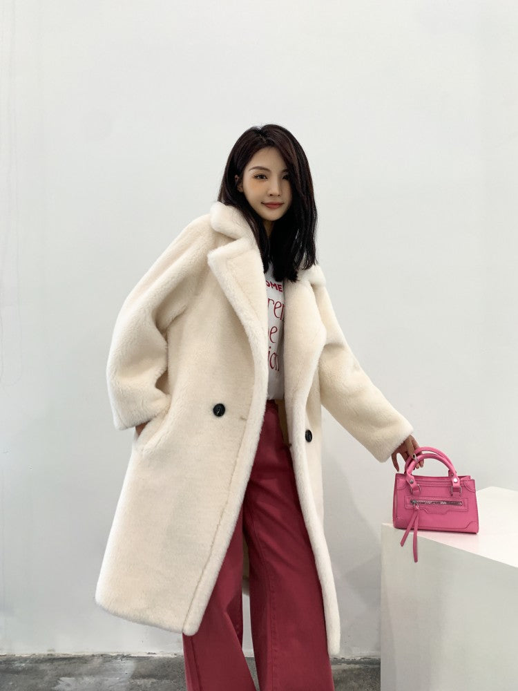 Cozy Teddy Wool Coat (12 Colors)