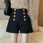 Tailored Tweed Sequin Shorts (2 Colors)