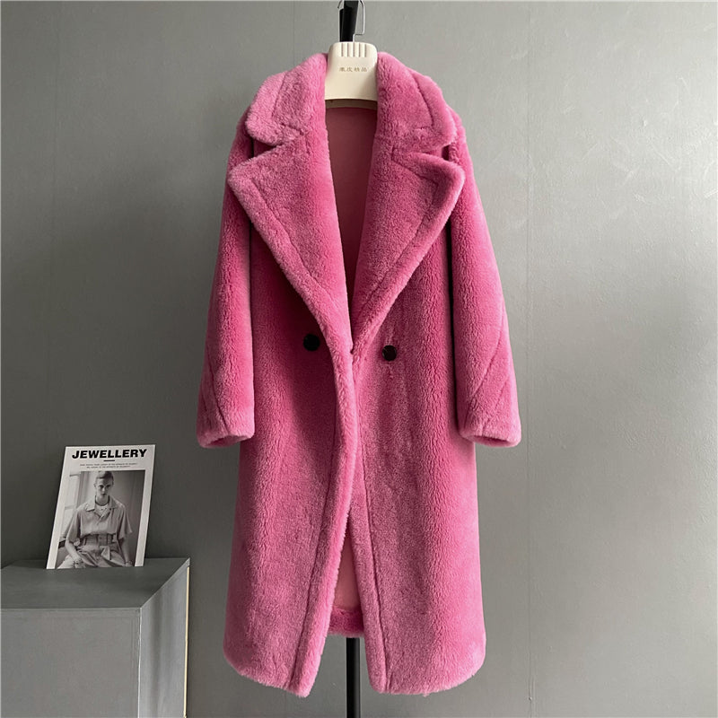 Cozy Teddy Wool Coat (12 Colors)