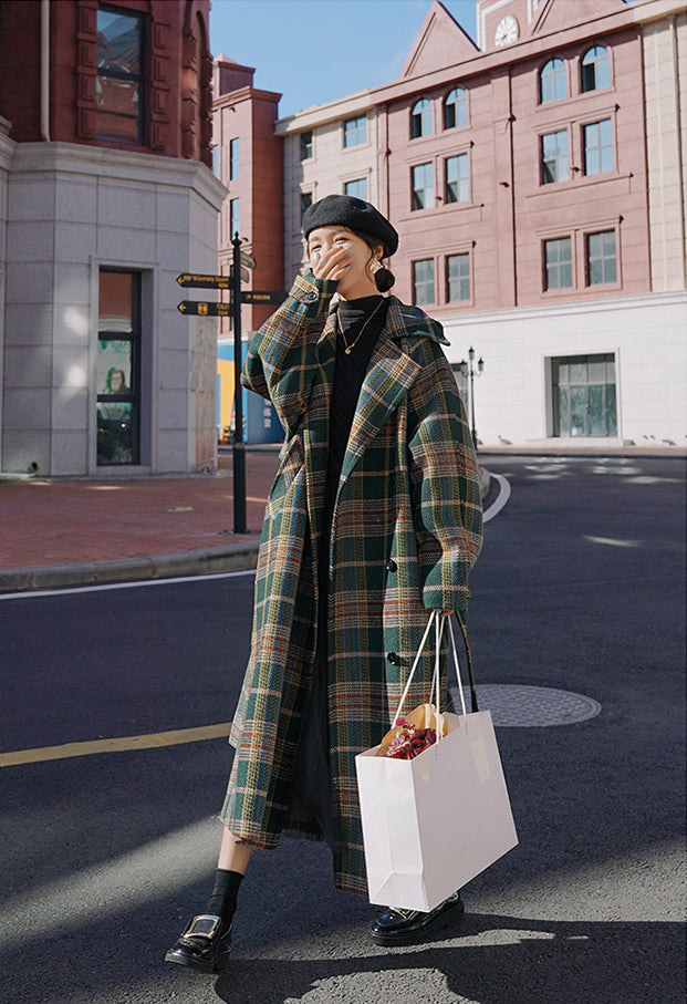 Forest Plaid Coat (2 Colors)