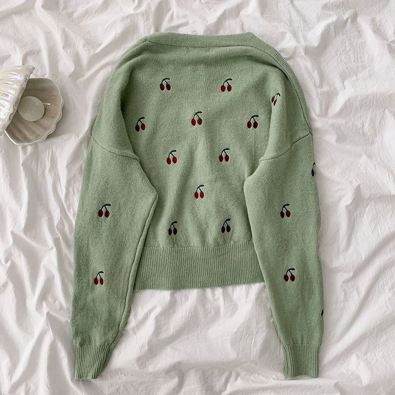 Cherry Cardigan (3 Colors)