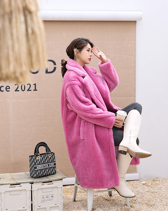 Cozy Teddy Wool Coat (12 Colors)