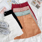 Spring Denim Skirt (6 Colors)