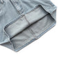 Flower Pocket Denim Skirt (Light Blue)