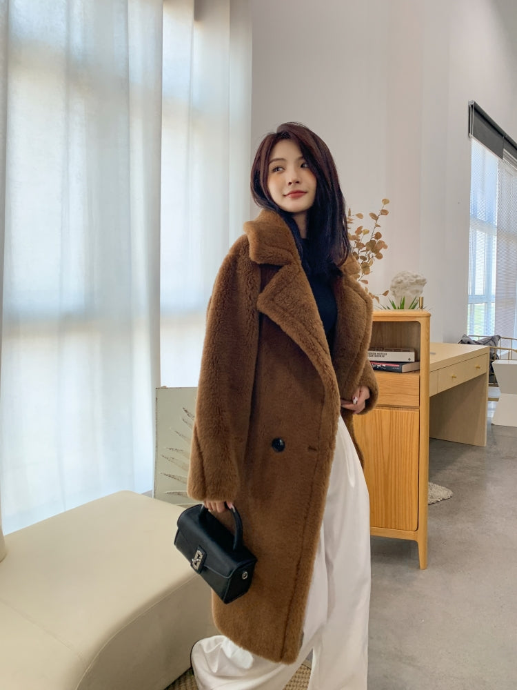 Cozy Teddy Wool Coat (12 Colors)