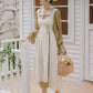 Fair Maiden Dress (Olive/Cream)