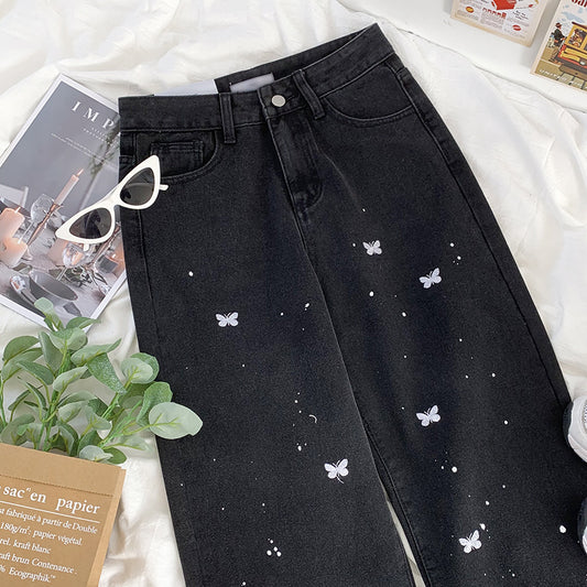 Butterfly Magic Jeans (Black)