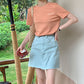 Spring Denim Skirt (6 Colors)