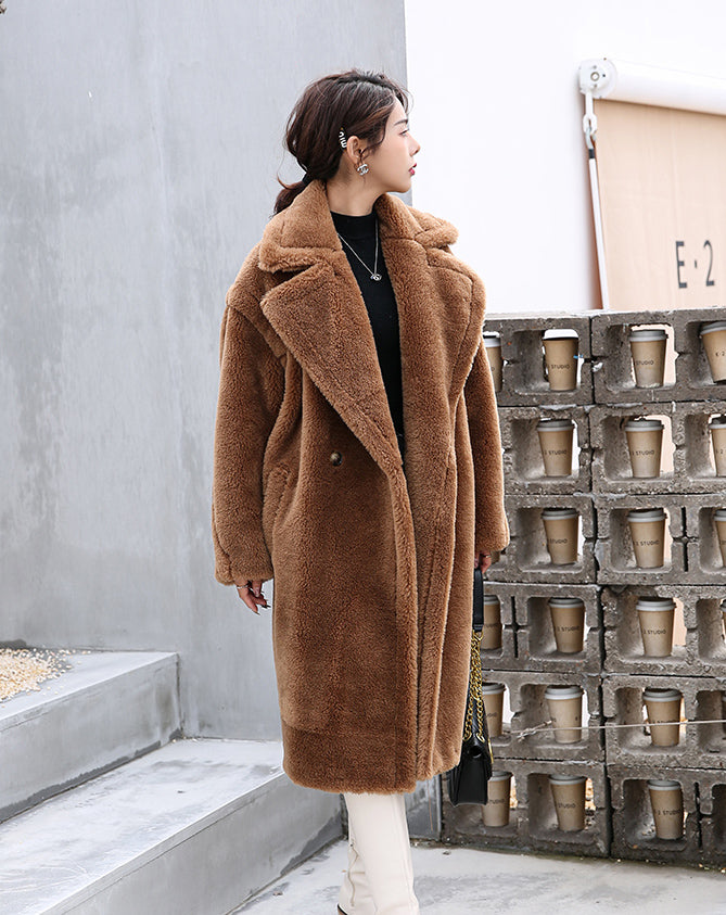 Cozy Teddy Wool Coat (12 Colors)