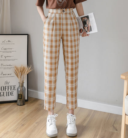 Checkered Plaid Pants (3 Colors)